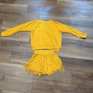 Free People knit beach set